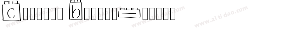 Cartoon Blocks字体转换